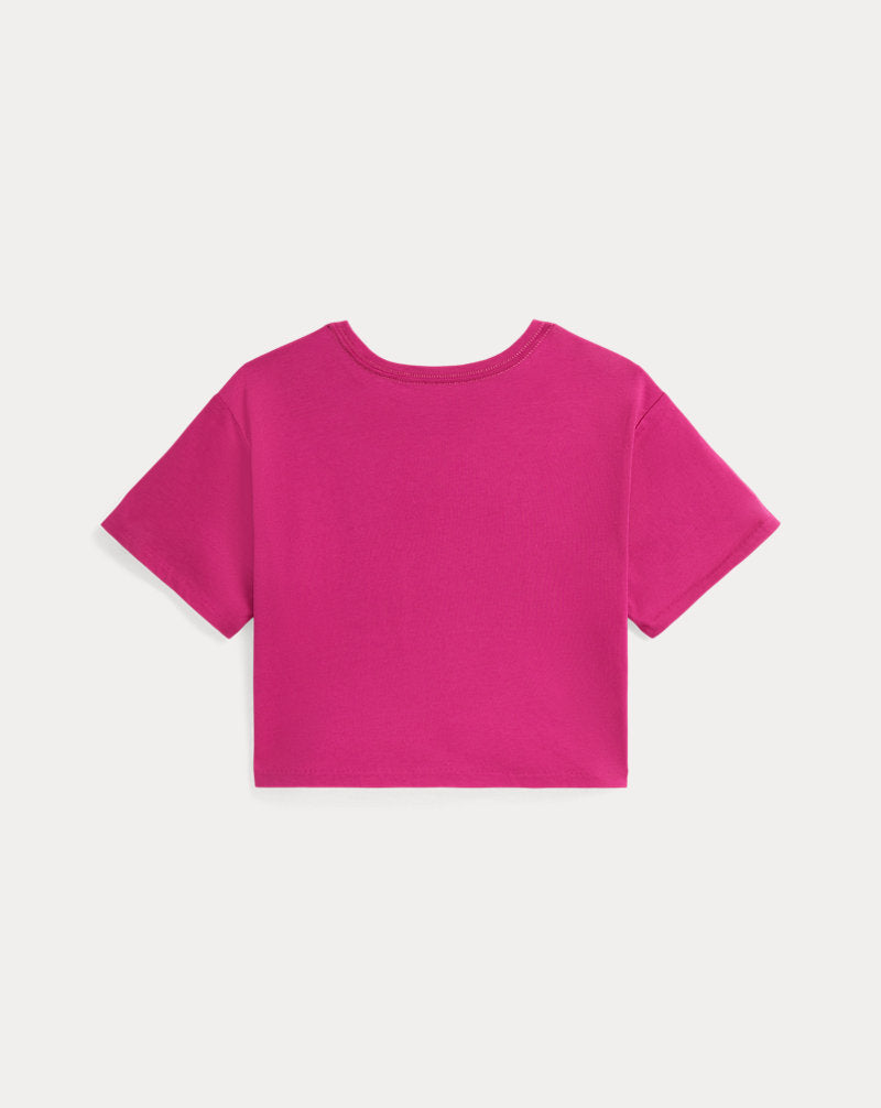 Polo Team Cotton Jersey Boxy Tee