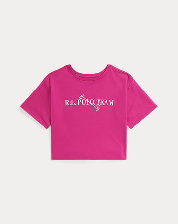 Polo Team Cotton Jersey Boxy Tee