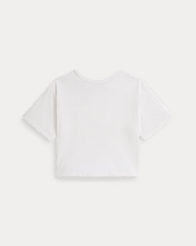 Polo Team Cotton Jersey Boxy Tee
