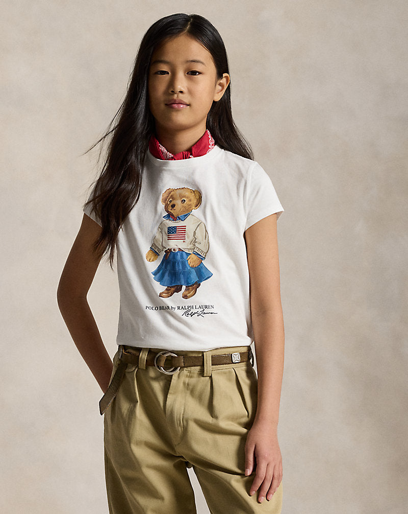 Polo Bear Cotton Jersey Tee