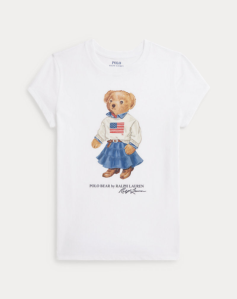 Polo Bear Cotton Jersey Tee