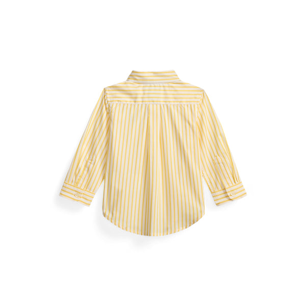 Striped Cotton Poplin Shirt by Ralph Lauren for Baby Boy