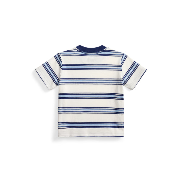Striped Cotton Jersey Tee