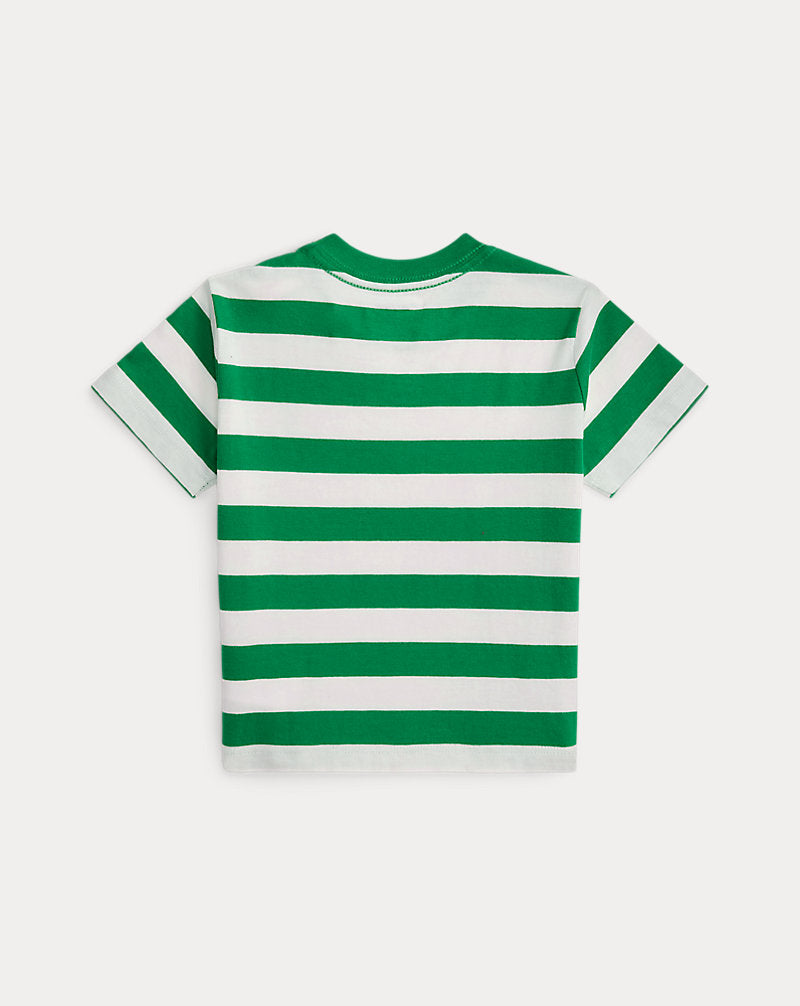 Striped Cotton Jersey Tee