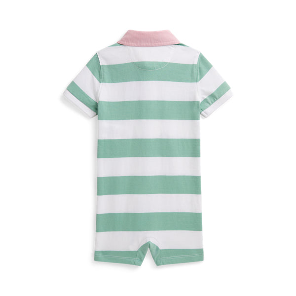 Striped Cotton Rugby Shortall