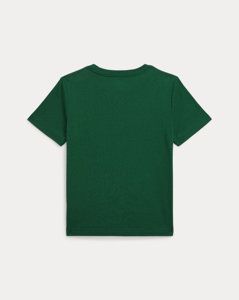 Logo Cotton Jersey Pocket Tee