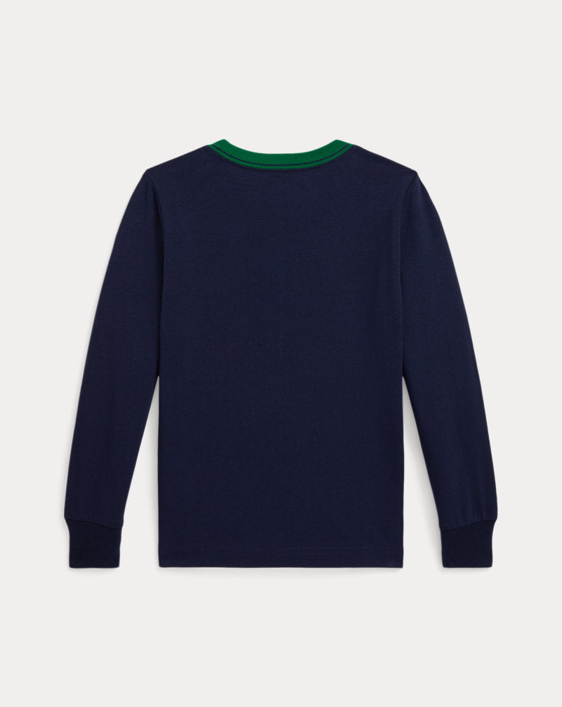 Logo Cotton Long-Sleeve Tee