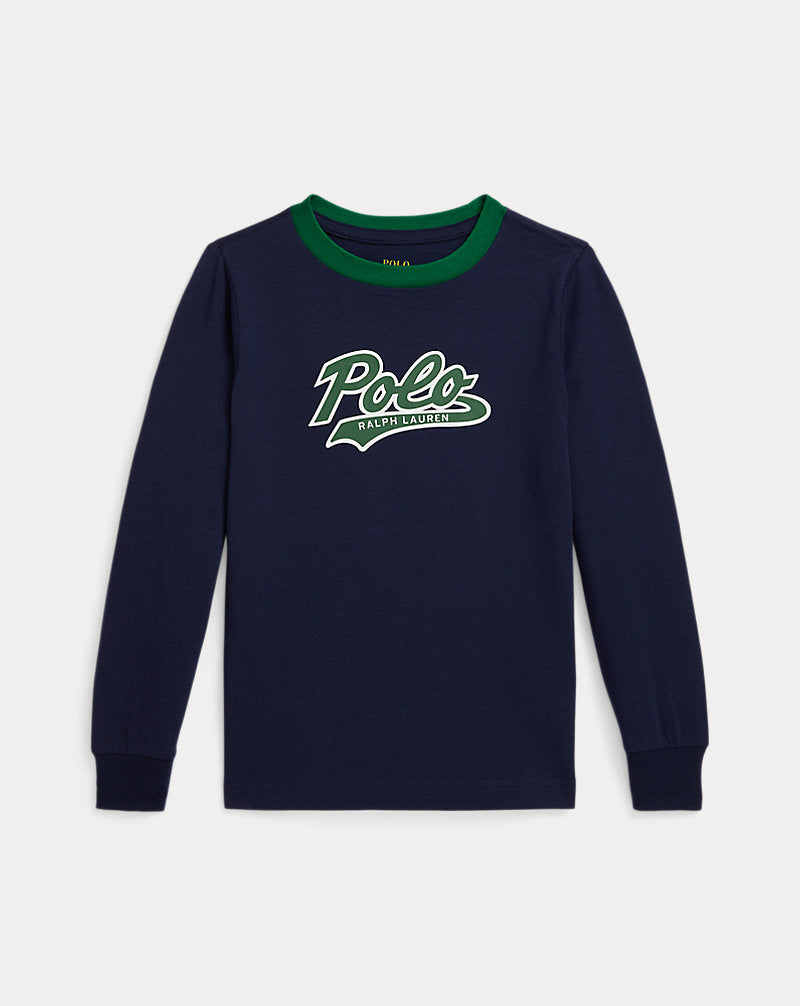Logo Cotton Long-Sleeve Tee