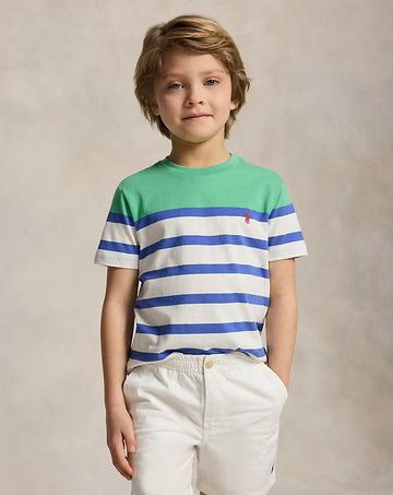 Boys Striped Cotton Jersey Tee Ralph Lauren