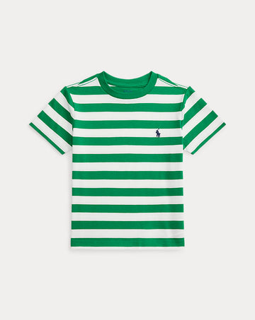 Striped Cotton Jersey Tee