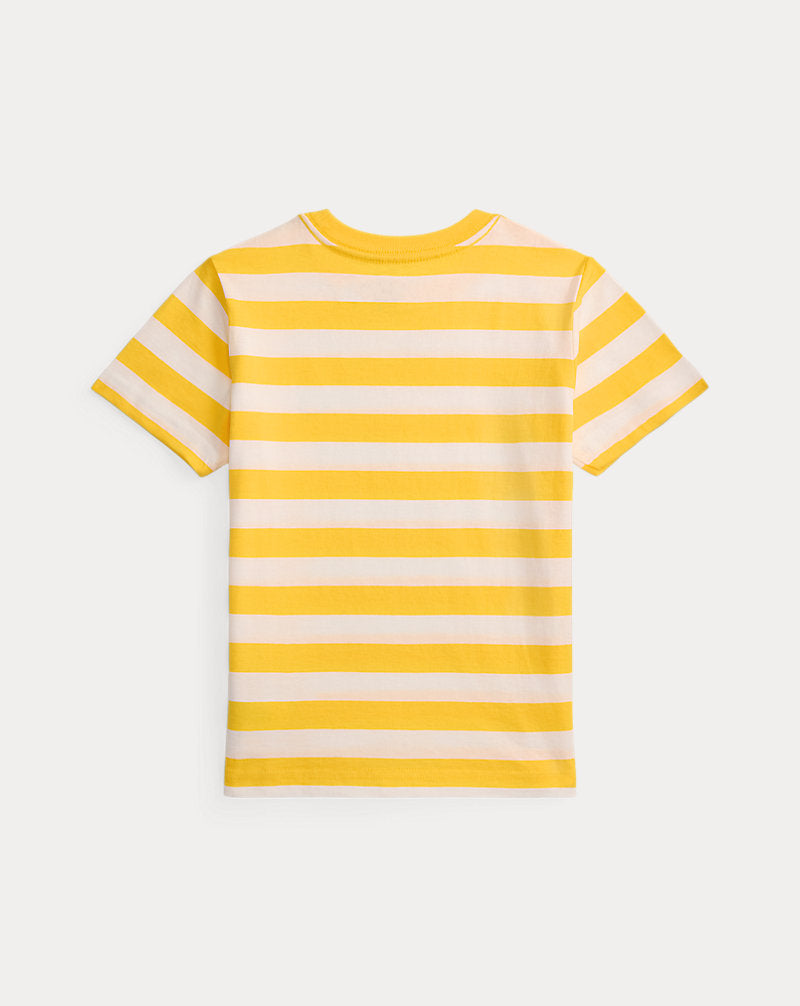 Striped Cotton Jersey Tee