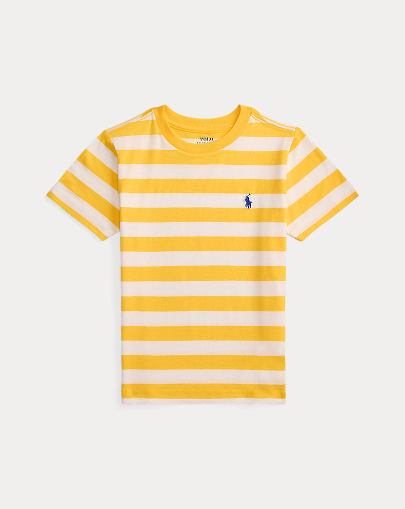 Striped Cotton Jersey Tee