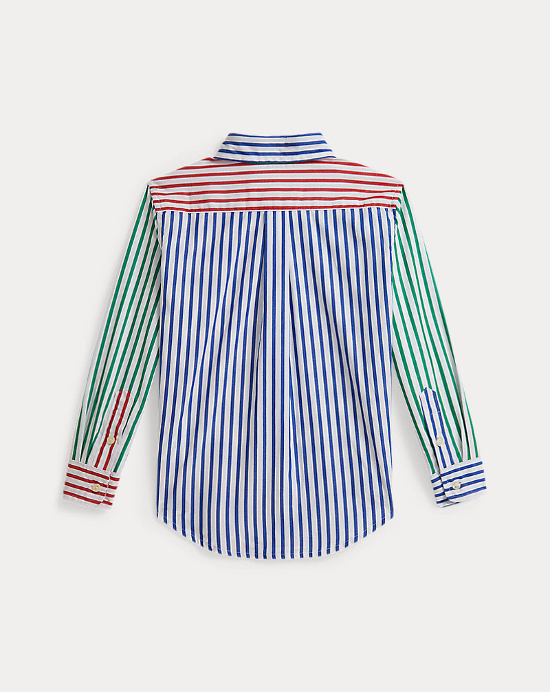 Striped Cotton Poplin Fun Shirt