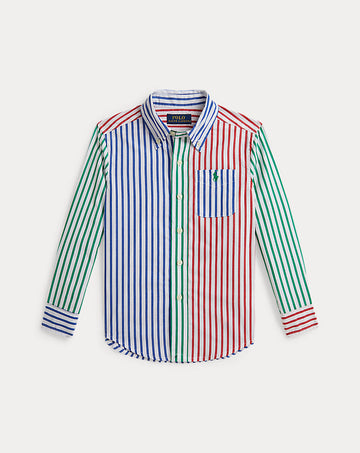 Striped Cotton Poplin Fun Shirt