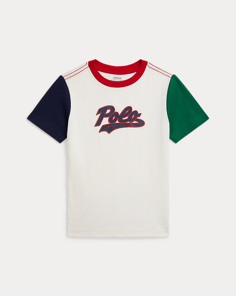 Logo Color-Blocked Cotton Tee