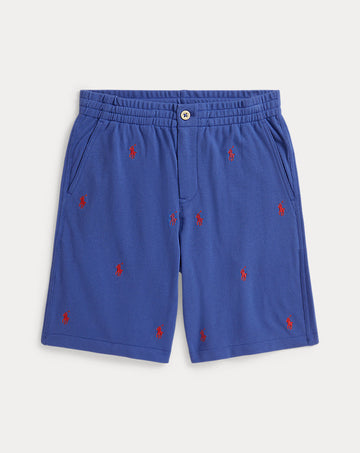 Polo Pony Cotton Mesh Short