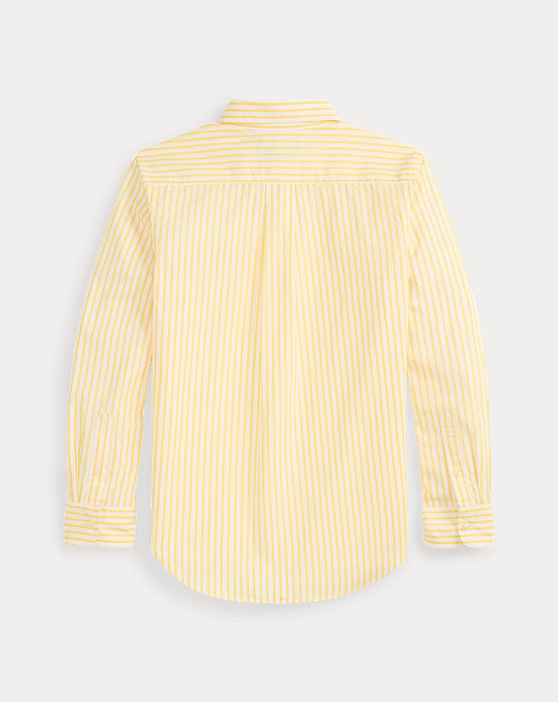 Striped Cotton Poplin Shirt