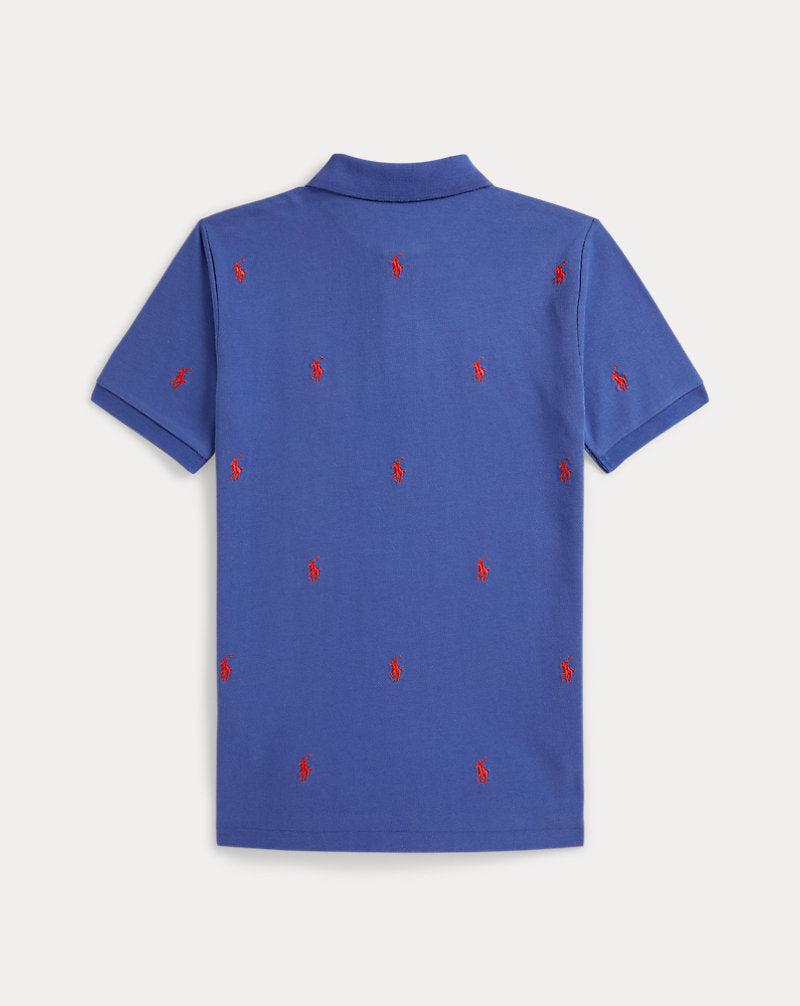 Polo Pony Cotton Mesh Polo Shirt