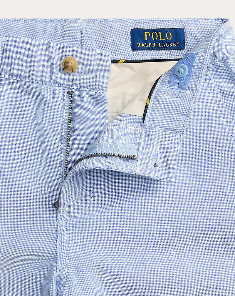 Belted Cotton Oxford Short