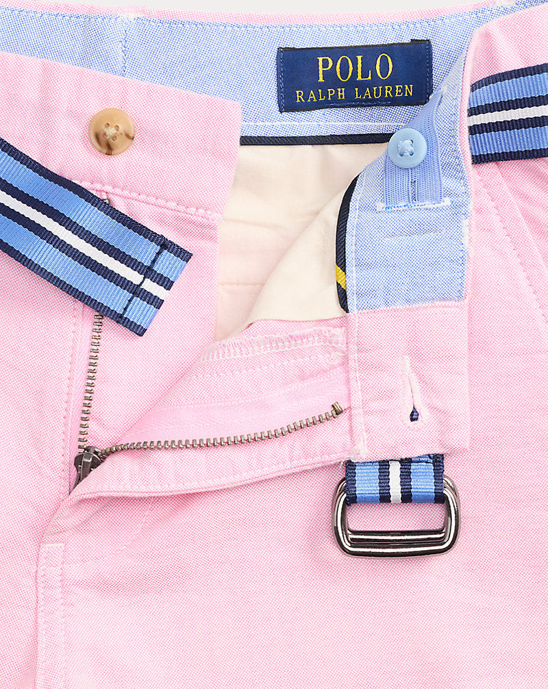Belted Cotton Oxford Short
