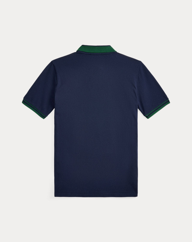 Polo Bear Cotton Mesh Polo Shirt