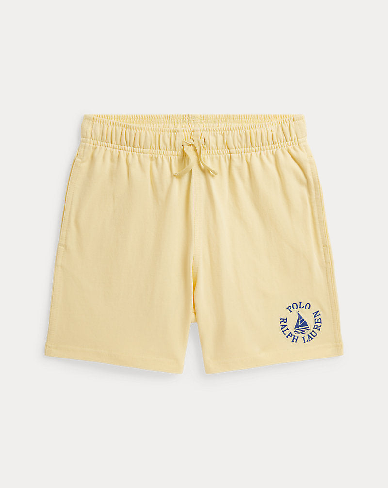 Logo Cotton Jersey Short