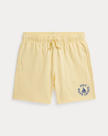 Logo Cotton Jersey Short