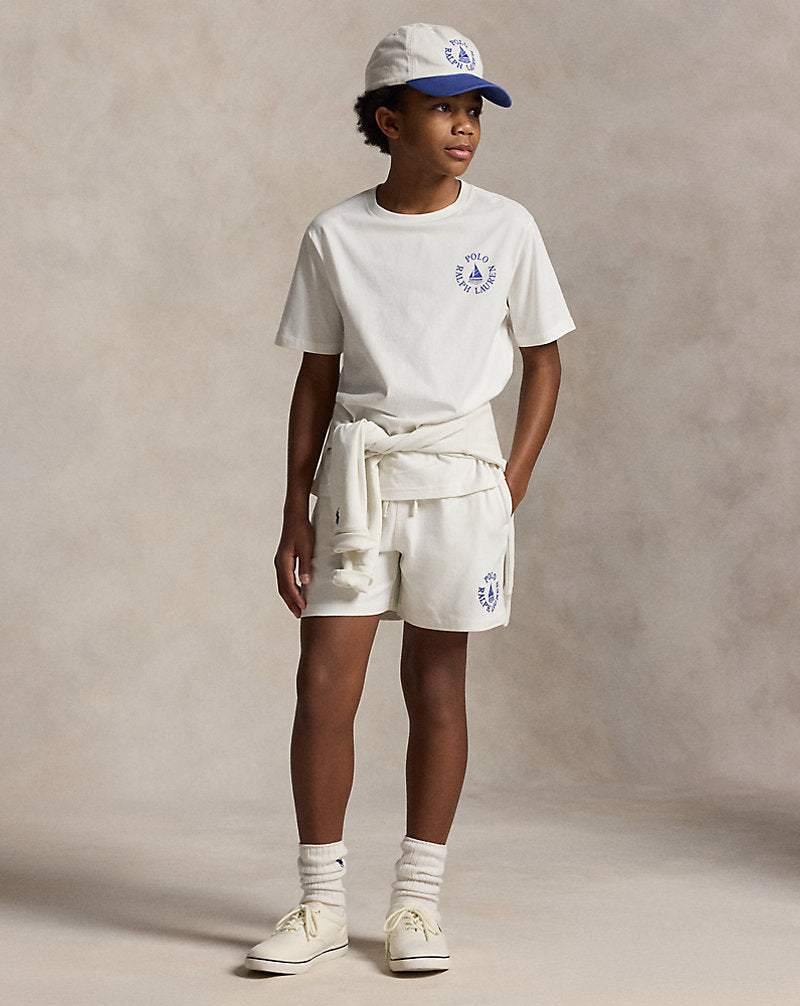 Logo Cotton Jersey Short