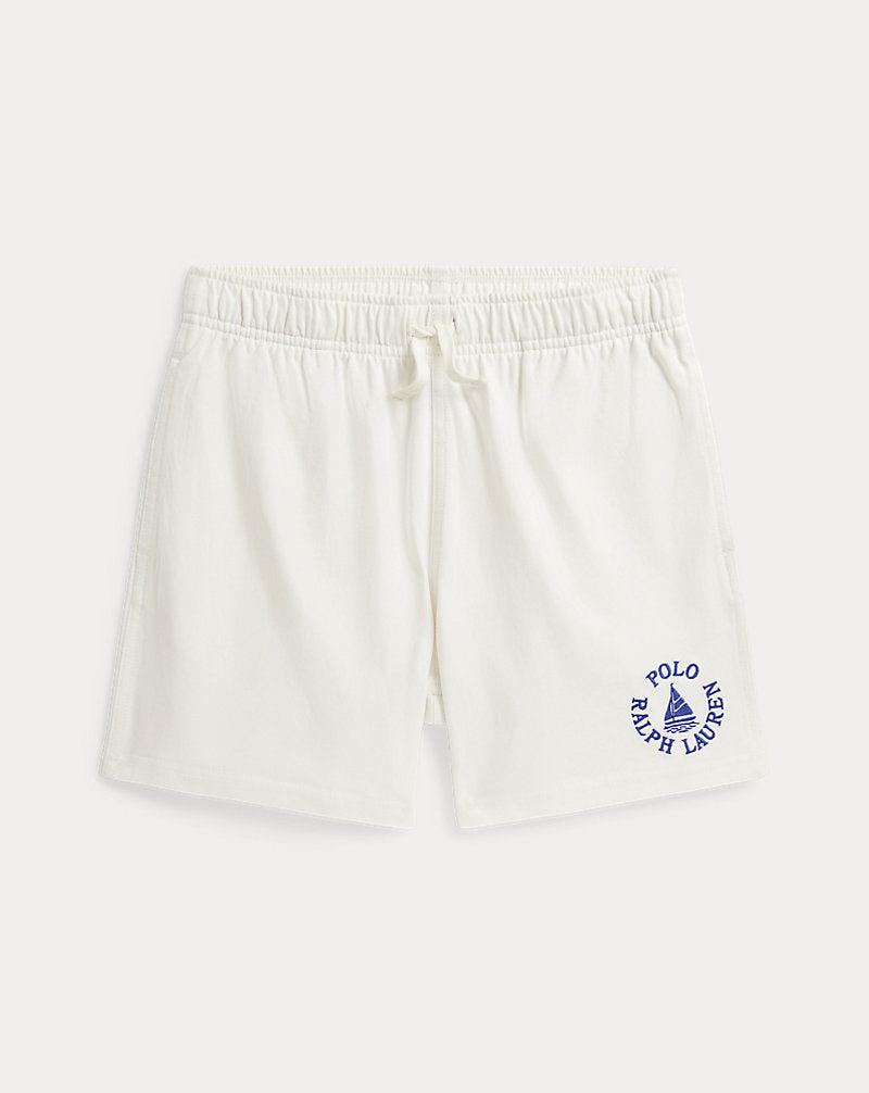 Logo Cotton Jersey Short