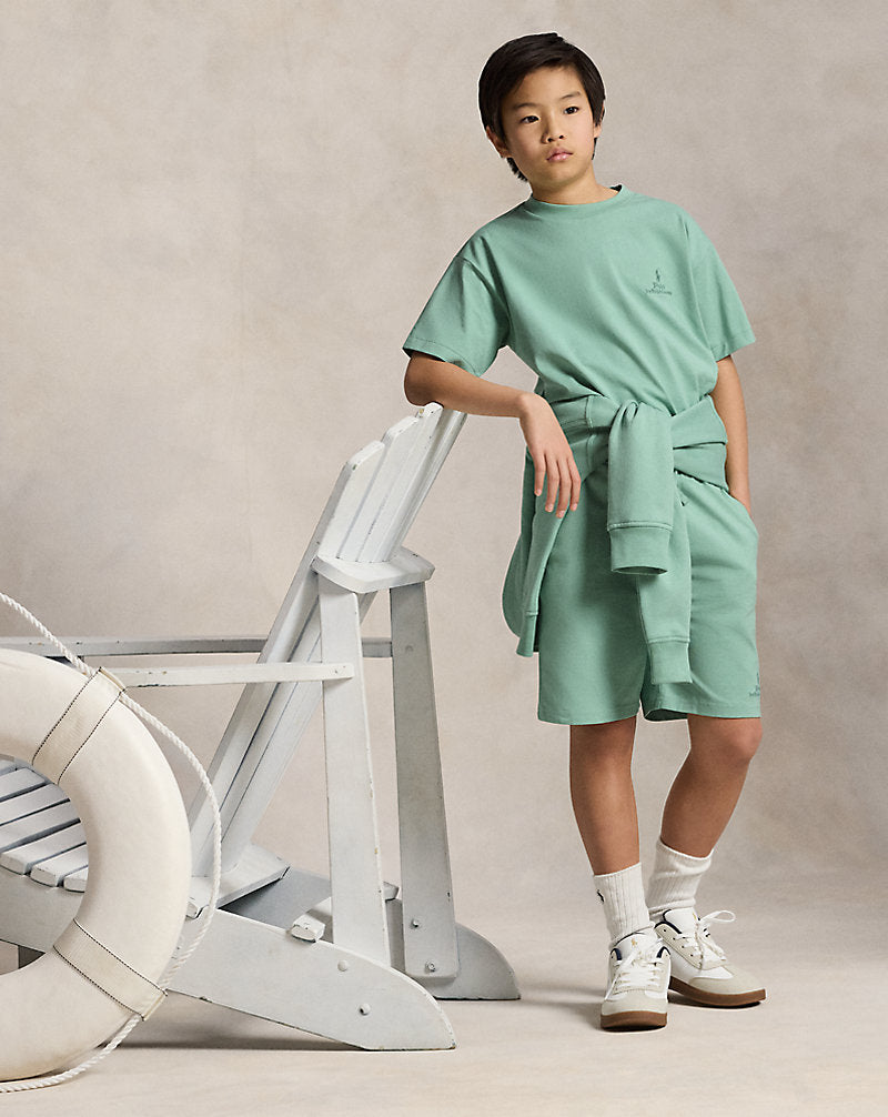 Logo Cotton Jersey Short