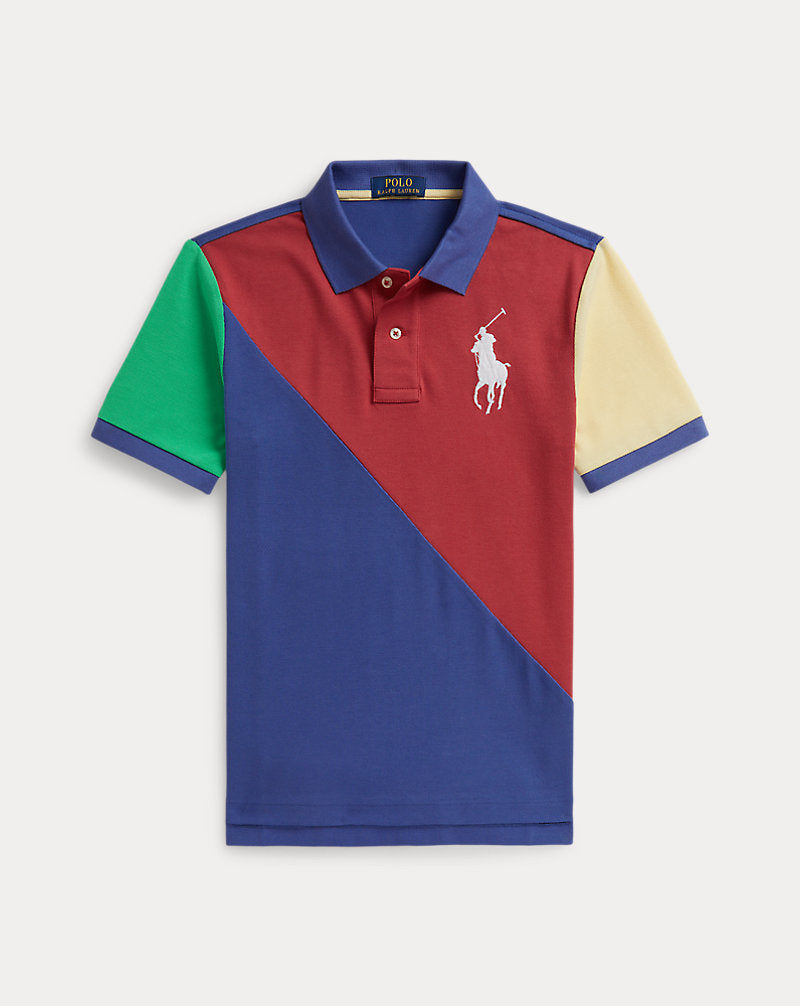 Big Pony Cotton Mesh Polo Shirt