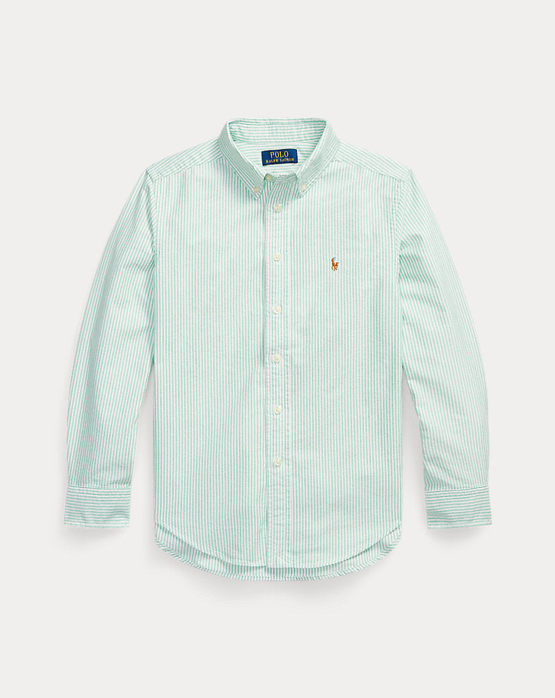 Striped Cotton Oxford Shirt