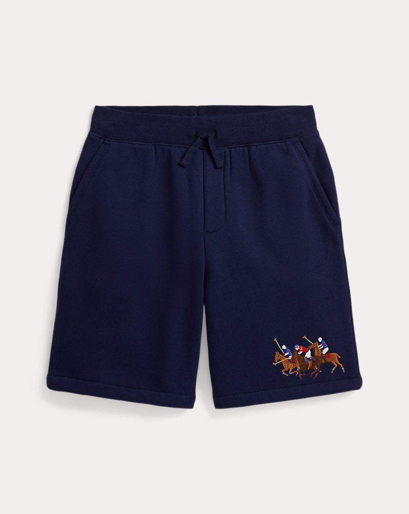 Triple-Pony Fleece Short
