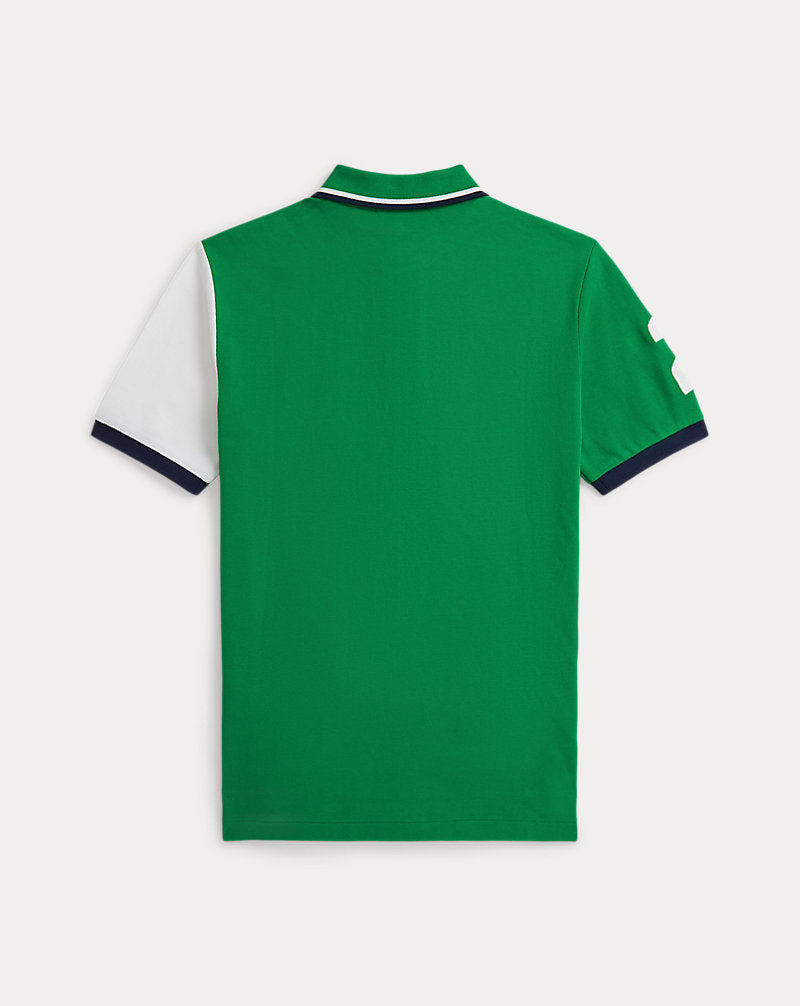 Polo Bear Cotton Mesh Polo Shirt