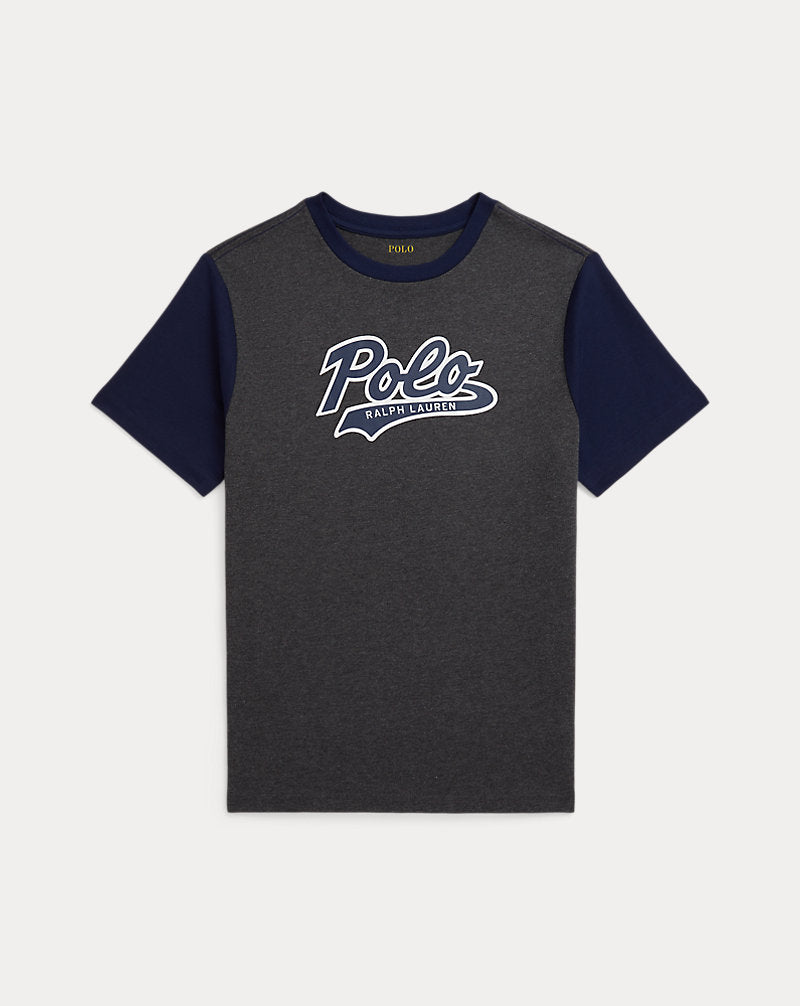 Logo Color-Blocked Cotton Tee