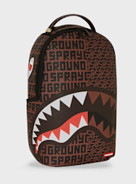SPRAYGROUND MONEY SPLIT DLX BACKPACK brown