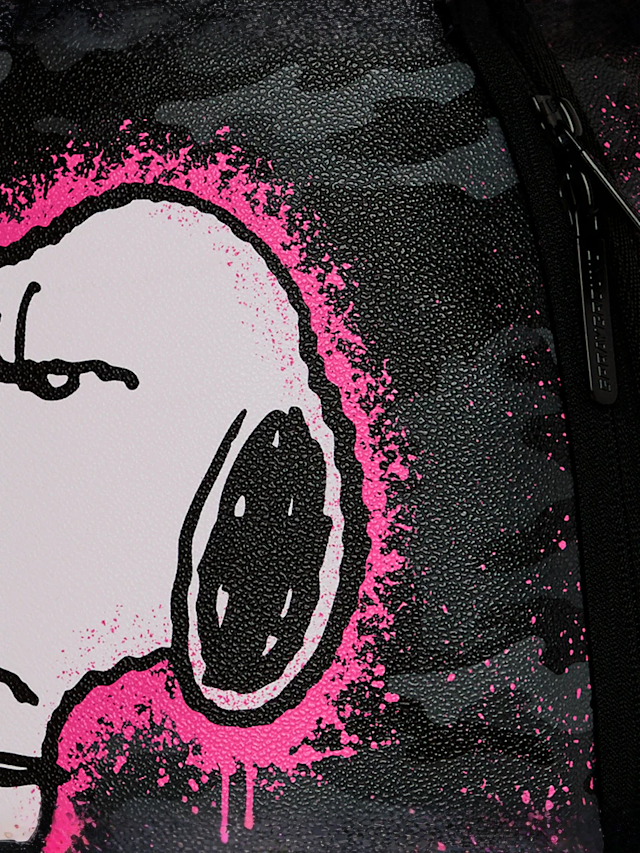 Snoopy Pink Stencil Backpack
