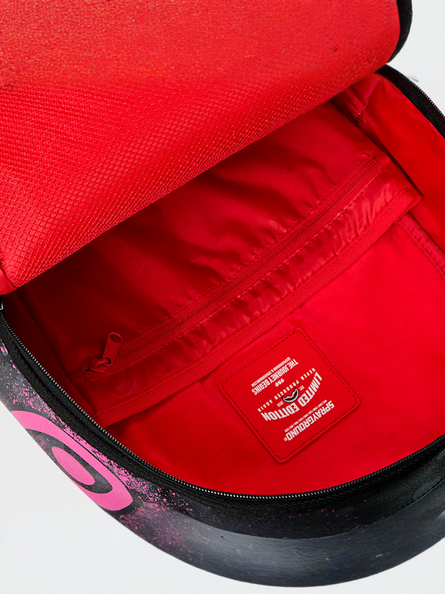 Snoopy Pink Stencil Backpack