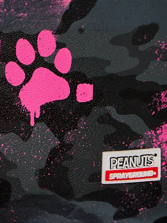Snoopy Pink Stencil Backpack