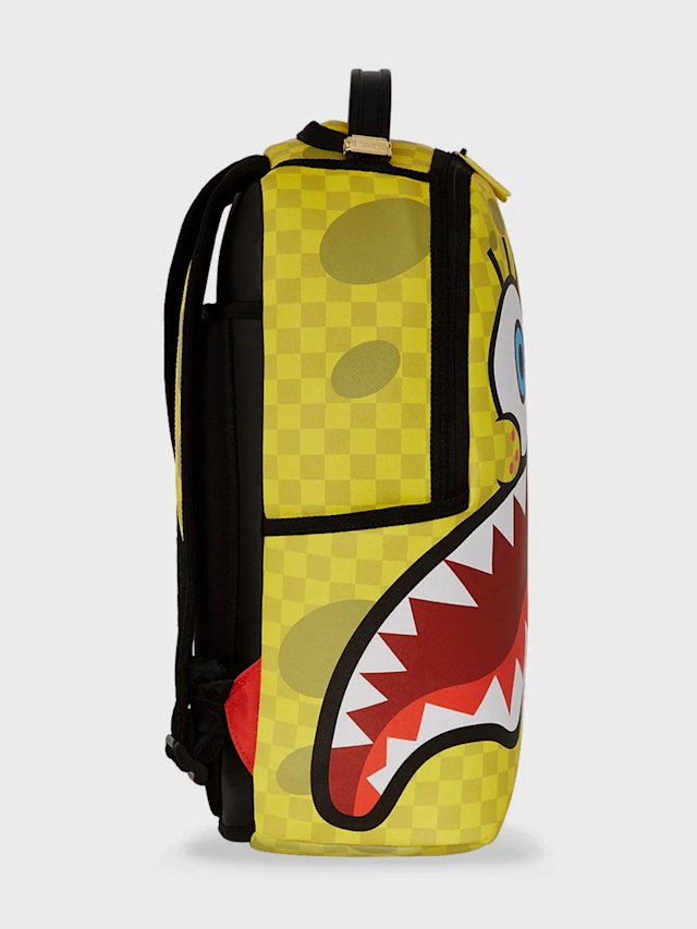 SPONGEBOB CHECKERBOB DLXSV BACKPACK yellow