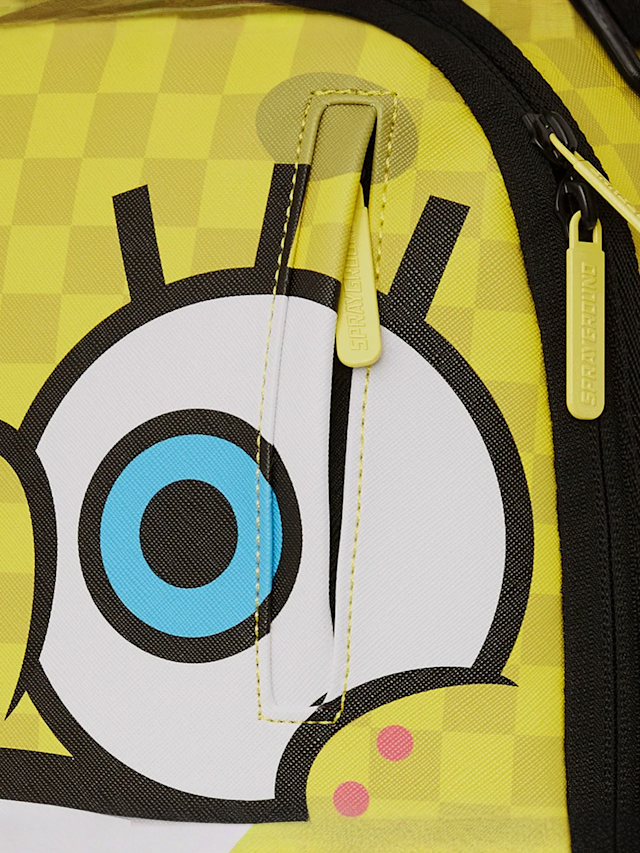 SPONGEBOB CHECKERBOB DLXSV BACKPACK yellow