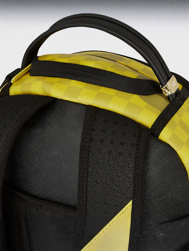 SPONGEBOB CHECKERBOB DLXSV BACKPACK yellow