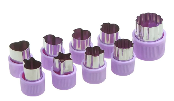 Vegetable Cutter Set - 9 Shapes