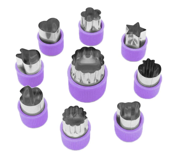 Vegetable Cutter Set - 9 Shapes