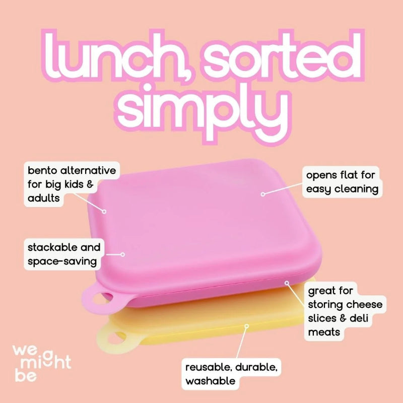 We Might Be Tiny Sandwich Pouches - 2 Pack