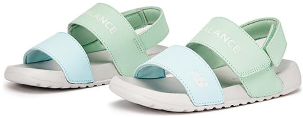 (Youth) New Balance NCLAY Sandals 'Blue Green White' YTNCLAYI