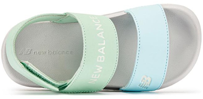 (Youth) New Balance NCLAY Sandals 'Blue Green White' YTNCLAYI