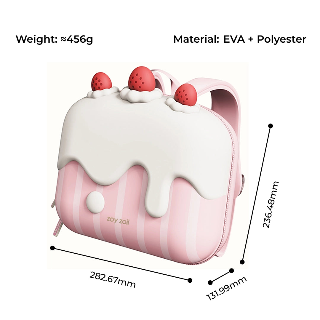 Zoyzoii – Dessert Series Kids Backpack: Cream Cake