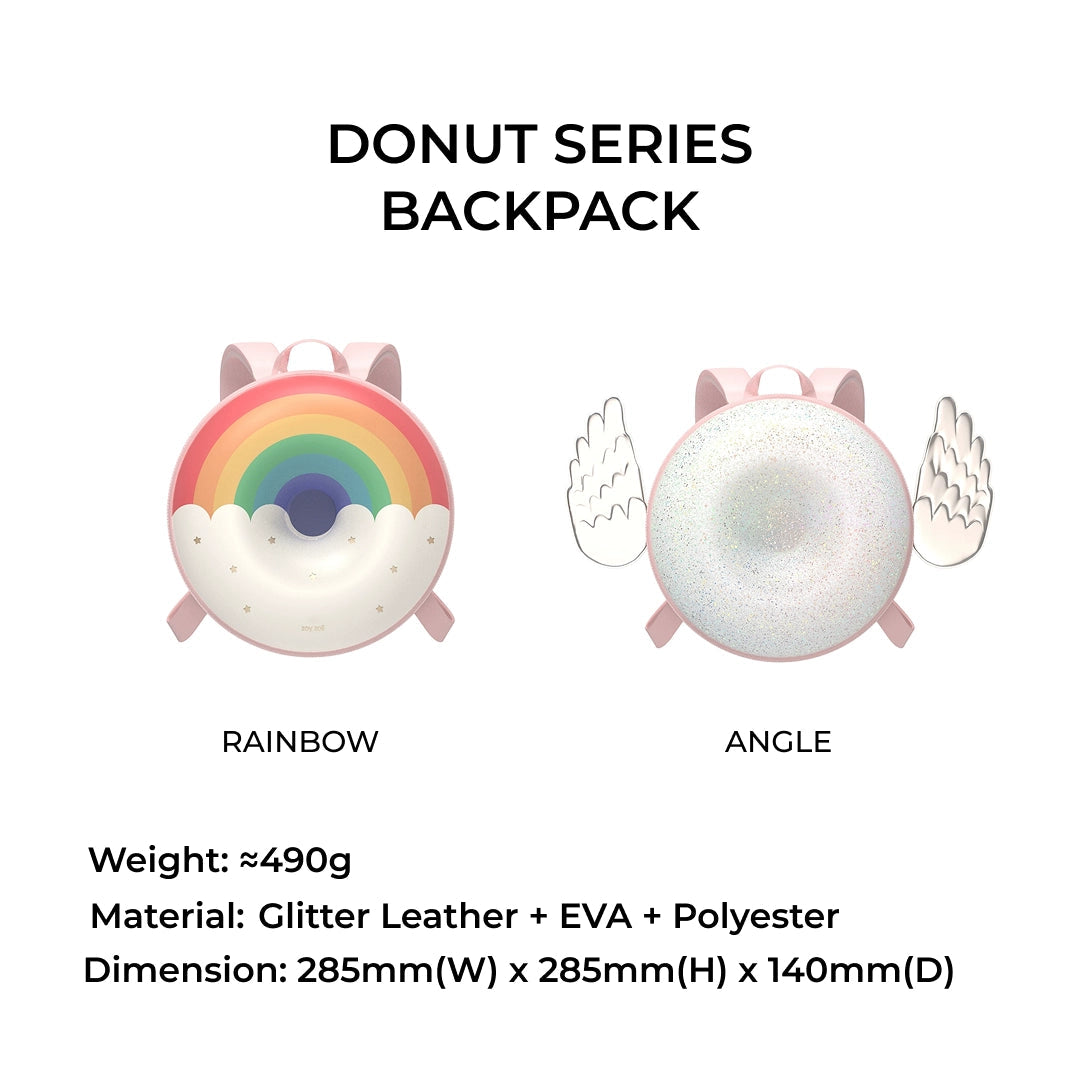 Zoyzoii – Donut Series Kids Backpack: Angel