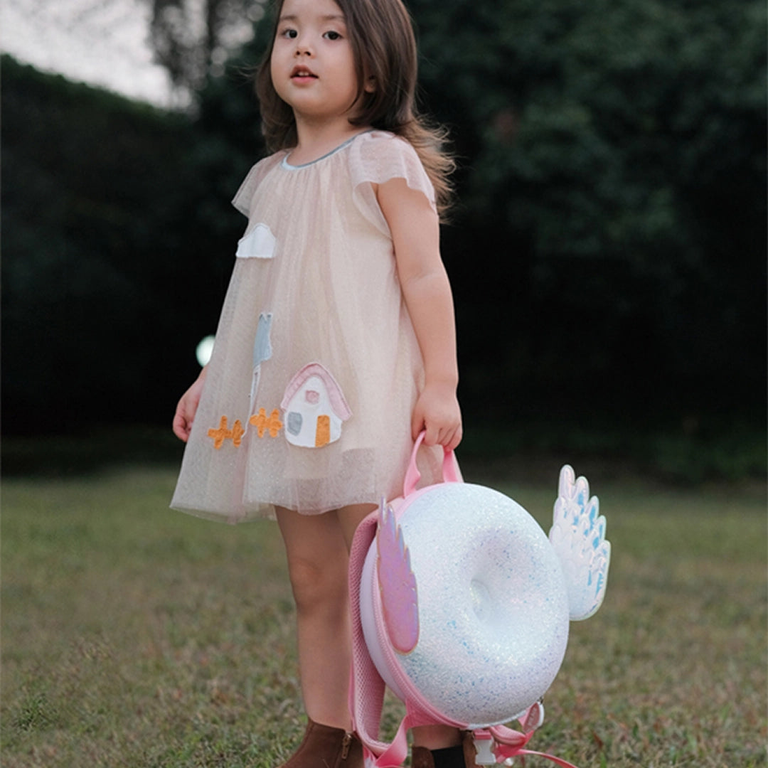 Zoyzoii – Donut Series Kids Backpack: Angel